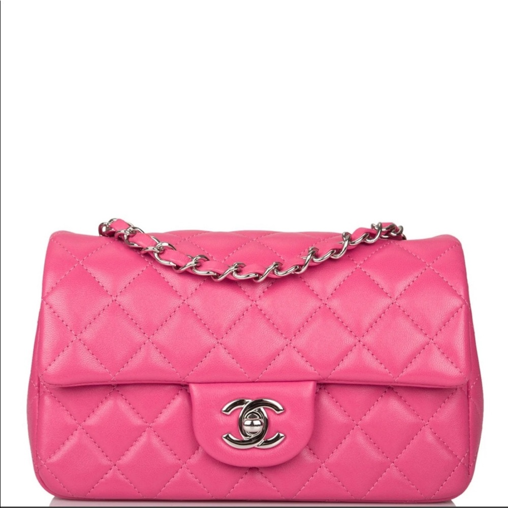 Chanel Mini Flap Pink Lambskin